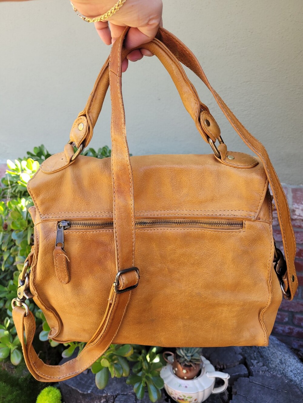 Leather Satchel Handbag Men Women Classic Women's Carryall Messenger Cross Body